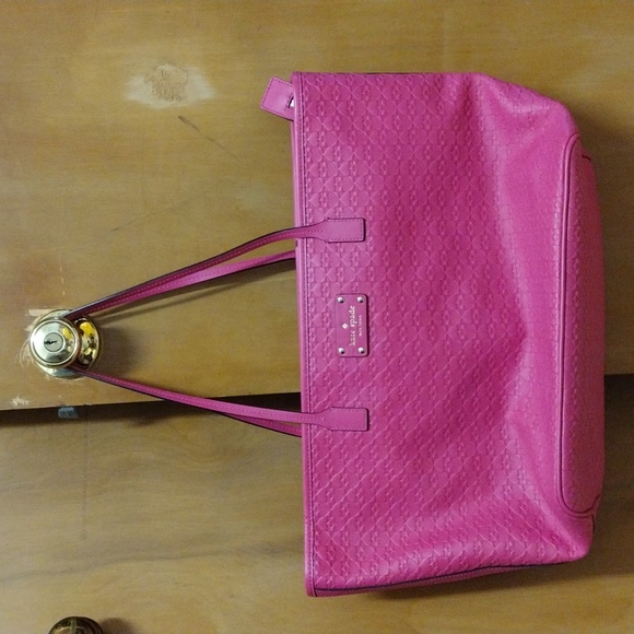 Kate Spade Pink Tote Bag - Picture 1 of 5